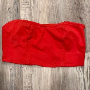 red tube top